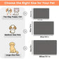 Cat & Dog Feeding Mat for Food and Water Bowl-Pet Mat Absorbent Non-Slip Quick Dry Water Bowl Dispenser Mat for Messy Drinkers
