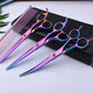 Professional Grooming Shears For Dogs Pet Hair Grooming Scissors Kit with Safety Round Tip