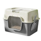 Easy to Clean Enclosed Litter Box for Cats Smooth Surfaces Enclosed Easy Cleaning Litter Box Multicolored D2RD