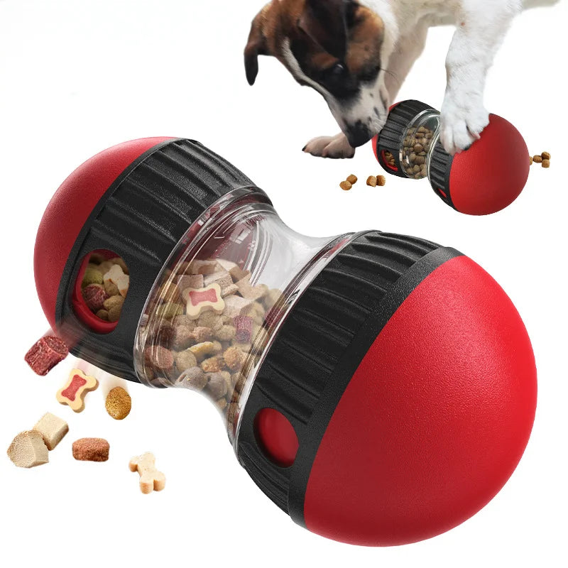 Interactive dog snack dispensing toy suitable for a variety of slow feeders Plastic pet toys bring fun and healthy eating