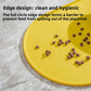 Cat Feeding Mat with Non-Slip Waterproof Design Pet Food Mat Compatible with Cat/Dog Bowls Multipet Households Dog Owners