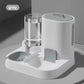 Cat Feeding Water Feeder Dog Bowl Cat Bowl Smooth Food and Water Supply Two-in-One Water Dispenser Cat Bowl Pet Supplies