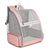 Pet Carrier Backpack for Small Cats and Dogs Puppies Safety Features and Cushion Back Suet Commuting Carriers Bag Safety Zippers