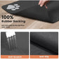 Cat & Dog Feeding Mat for Food and Water Bowl-Pet Mat Absorbent Non-Slip Quick Dry Water Bowl Dispenser Mat for Messy Drinkers