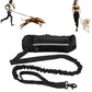 High Visibility Hands-Free Dog Leash Pet Leash Reflective with Waist Bag Retractable Elastic for Running&Walking Pet Supplies HD