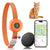 GPS Tracker, Waterproof Pet Tracker for Cats, Cat GPS Tracker Collar with Safety Elastic Buckle (Only iOS), No Monthly Fee