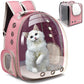 Pet Carriers Cat Carrier Bags Breathable Small Dog Cat Backpack Travel Space Capsule Cage Pet Transport Bag Carrying for Cats