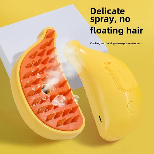 New 3 in 1 Electric Sprays Massage Combs Grooming Tool Shedding for Cat and Dog Fur and a Tool for Cats and Dog with Essential