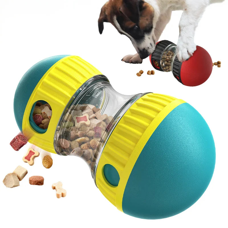 Interactive dog snack dispensing toy suitable for a variety of slow feeders Plastic pet toys bring fun and healthy eating