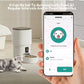 4L Automatic Pet Feeder WiFi Enabled Intelligent Cat And Dog Food Dispenser Smart Pet Feeder with Button Control