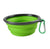 Portable TPE Foldable Pet Bowl, All Breeds Dog Cat Feeding Dish, Outdoor Travel Camping Daily Pet Accessories with Buckle