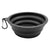 Foldable Silicone TPR Pet Bowl Portable Travel Water Food Bowl Durable Collapsible Feeder for Cat Dog Outdoor Camping