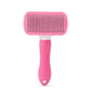 Long Hair Dog Cat Shedding Brush Multifunctional Bath Cleaning Grooming Comb Self-cleaning Pet Essential Supplies