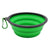 Portable TPE Foldable Pet Bowl, All Breeds Dog Cat Feeding Dish, Outdoor Travel Camping Daily Pet Accessories with Buckle