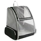 Pet Carrier Backpack for Small Cats and Dogs Puppies Safety Features and Cushion Back Suet Commuting Carriers Bag Safety Zippers