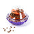 Interactive Pet Dog Fun Bowl Feeding Toys Food Dispenser Tumbler Feeder Dog Cat Shaking Leakage Food Ball Pet Toys Pet Supplies