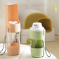 New Portable 2-in-1 Foldable Pet Water Bottle with Food Container Pet Travel Bowl Outdoor Drinking and Feeding Device for Puppies, Cats, and Dogs