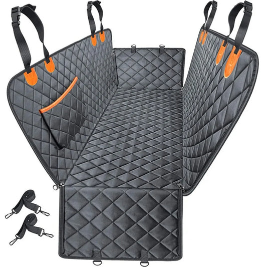 1Pcs Dog Car Seat Cover Waterproof Pet Dog Carriers Travel Mat Hammock For Small Medium Large Dogs Car Rear Back Seat Safety Pad