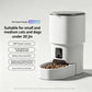 4L Large Capacity Smart Pet Feeder WiFi APP Remote Timed Quantitative Food Dispenser Automatic Feeding Bowl For Cats Dogs
