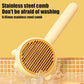 Cat Dogs Hair Removal Pet Comb Brush Self Cleaning Supplies Scratcher Hair Remover Massages Scraper Grooming Tool Accessories