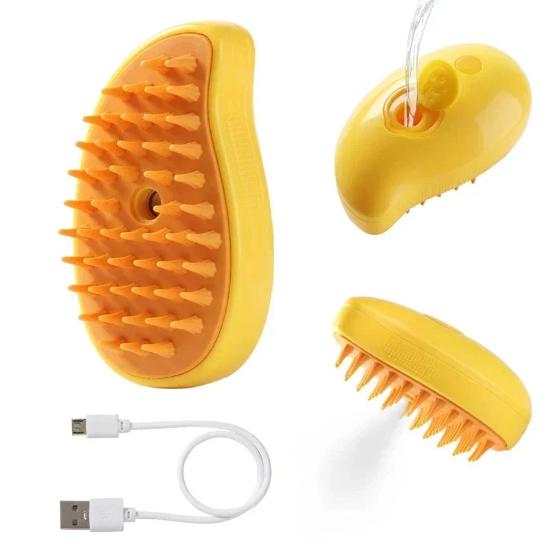 New 3 in 1 Electric Sprays Massage Combs Grooming Tool Shedding for Cat and Dog Fur and a Tool for Cats and Dog with Essential