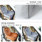 Pet Car Seat Cover Felt Material Booster Seat with Storage Pocket