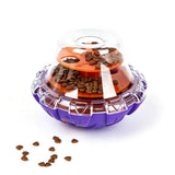 Interactive Pet Dog Fun Bowl Feeding Toys Food Dispenser Tumbler Feeder Dog Cat Shaking Leakage Food Ball Pet Toys Pet Supplies