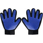 Pet Cat Grooming Remover Gloves Cats Hair Brush & Comb Gloves to Bathe Dogs Cleaning Hair Removal for Dog Animal Use Accessoies
