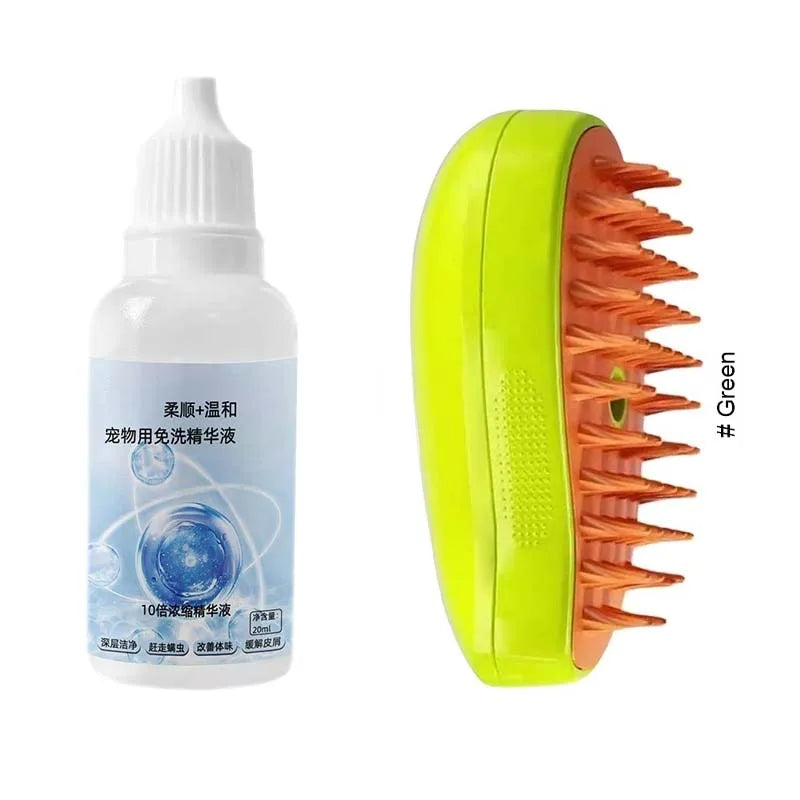 New 3 in 1 Electric Sprays Massage Combs Grooming Tool Shedding for Cat and Dog Fur and a Tool for Cats and Dog with Essential