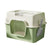 Easy to Clean Enclosed Litter Box for Cats Smooth Surfaces Enclosed Easy Cleaning Litter Box Multicolored D2RD