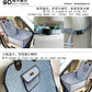 Pet Car Seat Cover Felt Material Booster Seat with Storage Pocket