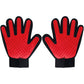 Pet Cat Grooming Remover Gloves Cats Hair Brush & Comb Gloves to Bathe Dogs Cleaning Hair Removal for Dog Animal Use Accessoies